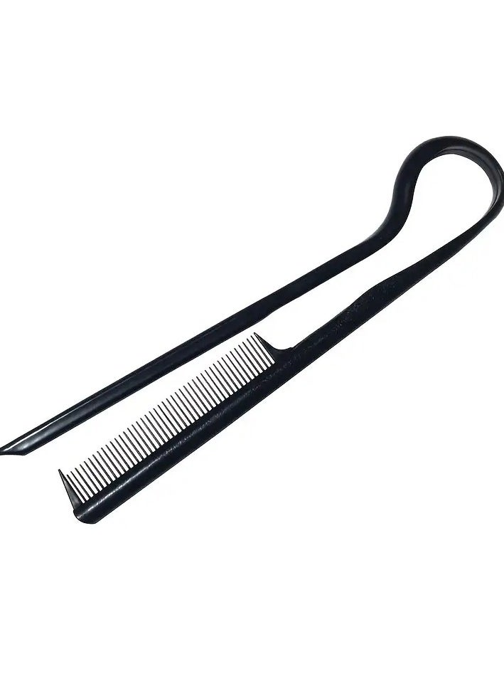 Rozino - 2 PCS Hairdressing Styling V-Shaped Comb Hair Messy Finishing Straight Hair Splint Comb Hair Cut Professional Practical Convenient Tool - Image 1