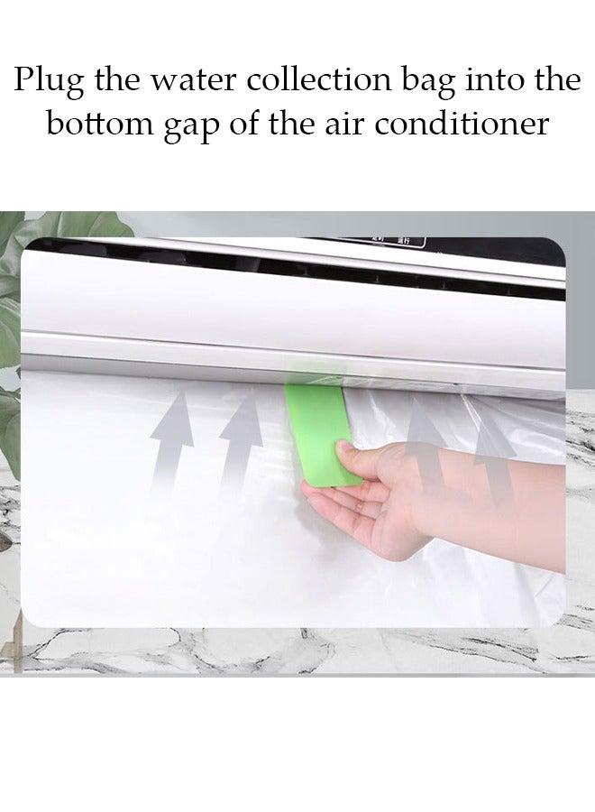 Loquat Air Conditioner Cleaning Cover Waterproof Dustproof Cover Cleaning Protector Bag for Household Air Conditioner (1P-2P) - Image 5