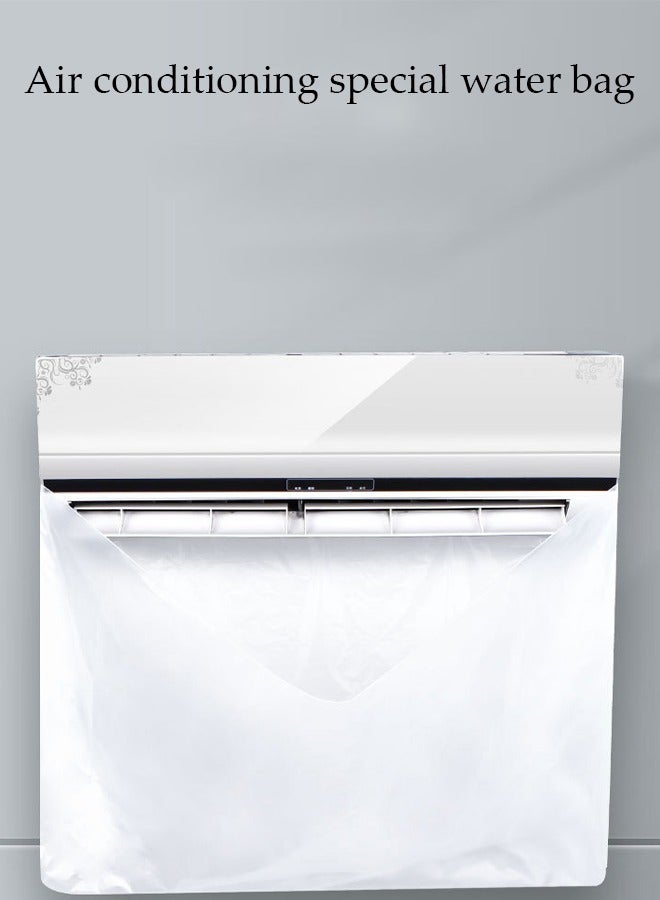 Loquat Air Conditioner Cleaning Cover Waterproof Dustproof Cover Cleaning Protector Bag for Household Air Conditioner (1P-2P) - Image 3