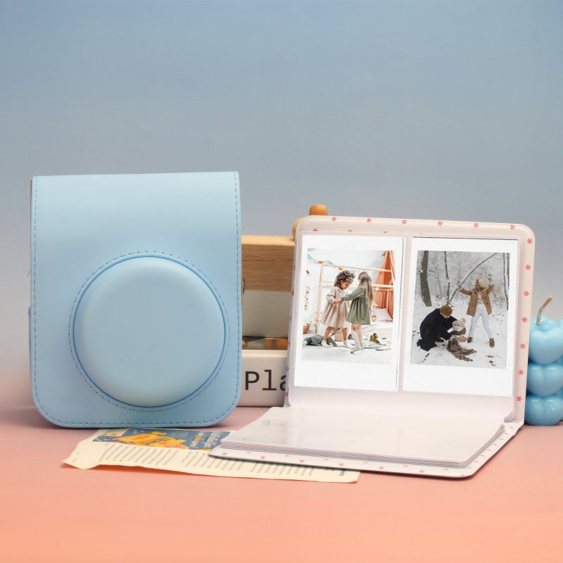 Suitable For Polaroid Mini12 Special Camera Protective Case + 64-Po Album Pure Color Mini Dessert Time Po Album - Image 5