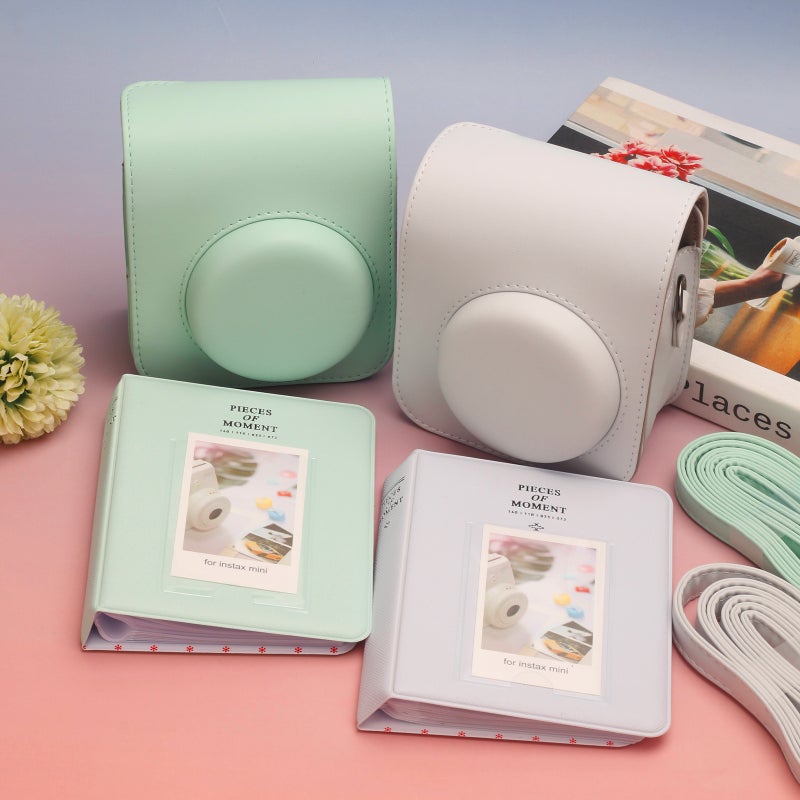 Suitable For Polaroid Mini12 Special Camera Protective Case + 64-Po Album Pure Color Mini Dessert Time Po Album - Image 3
