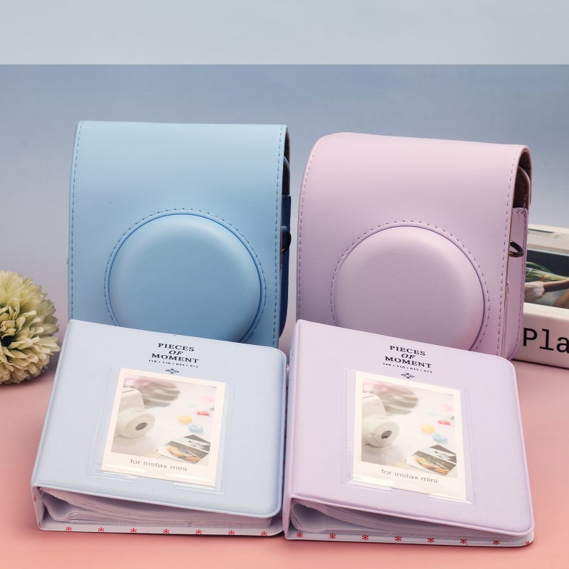Suitable For Polaroid Mini12 Special Camera Protective Case + 64-Po Album Pure Color Mini Dessert Time Po Album - Image 4