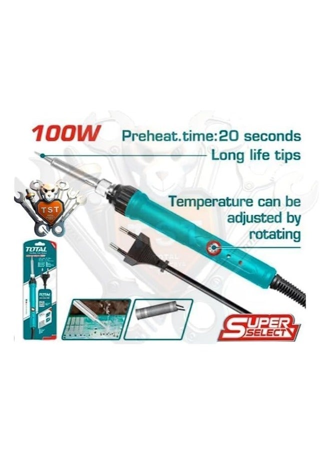 Total Tools soldering iron 100 watt with temperature control - model tet1100831 - Image 2