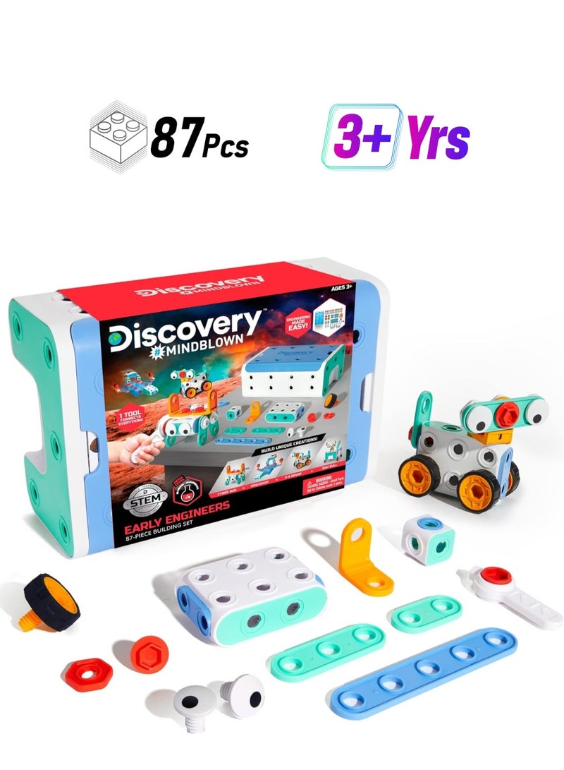 Discovery Mindblown Early Engineers Building Toy Set - Image 1