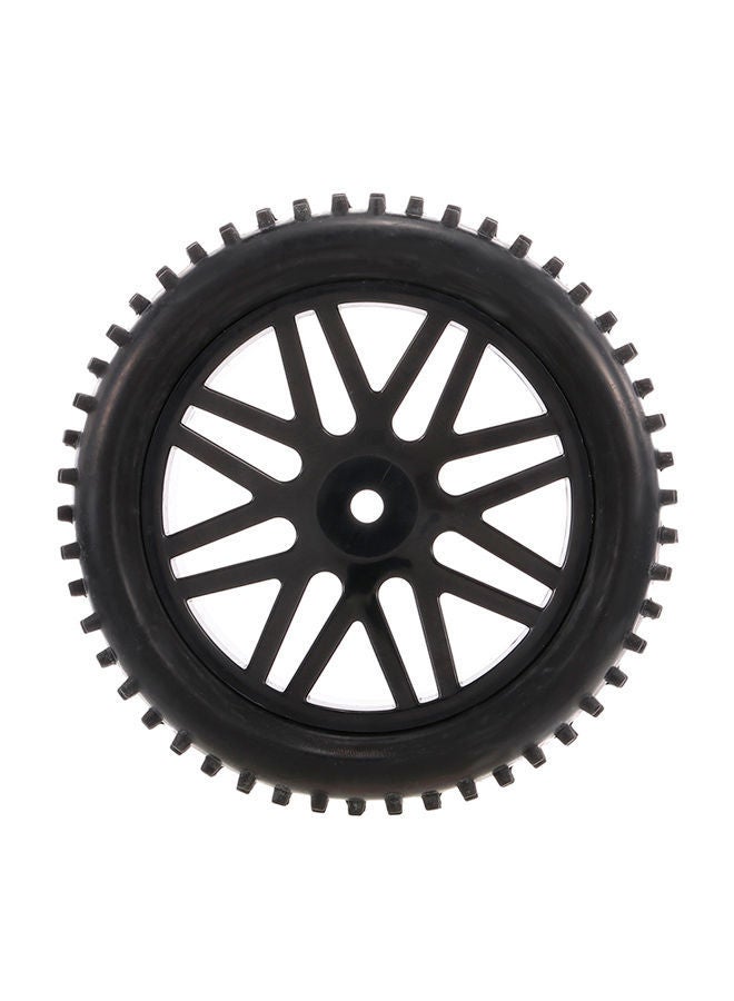 NIBEMINENT 4-Piece Nail Point Tread V Hole Rim RC-Buggy Tyre Set RM10563B - Image 1