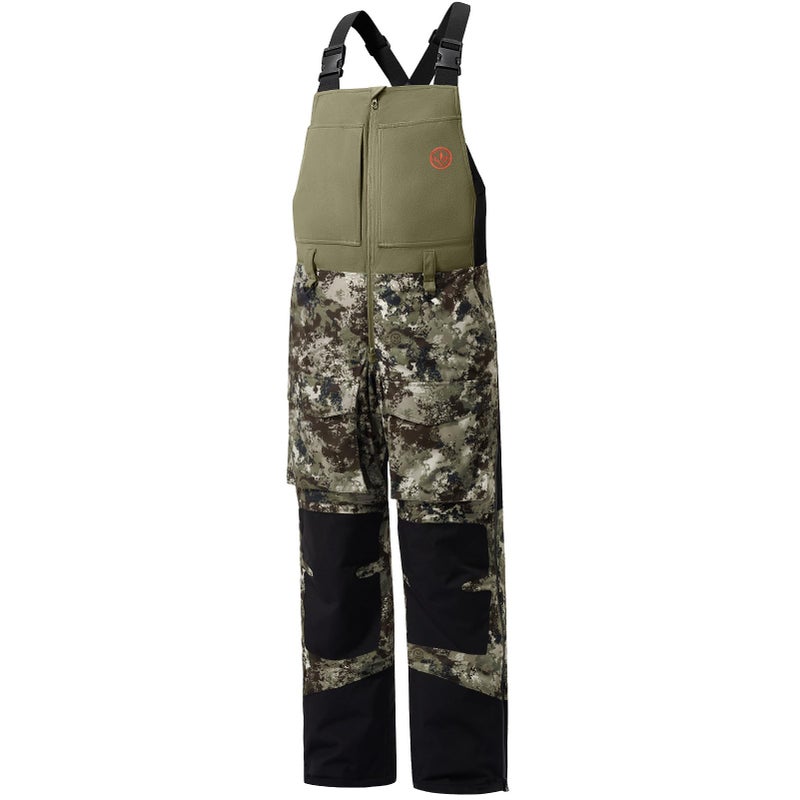 BASSDASH Splice II Menâ€™s Insulated Waterproof Camo Hunting Bibs Ripstop Fishing Pants - Image 1