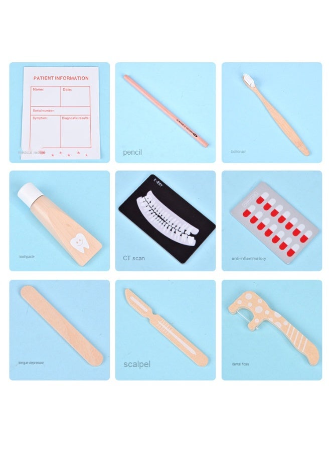 طقم حقيبة طبية صغيرة للأطفال - لعبة مخصصة للبنات والأولاد بتصميم ممرض واقعي - Image 5