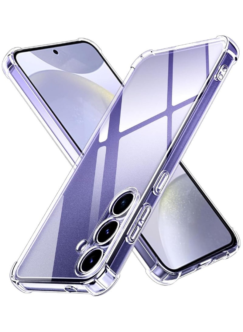 Samsung Galaxy A36 5G Clear Cover Case soft TPU Transparent Back Protective Cover Case Reinforced Corner Bumper for Samsung Galaxy A36 5G - Image 1