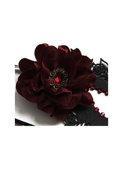 The Bros Women Lace Eye Mask, Masquerade Masks Mysterious Lace Face Mask, Masquerade Eyemask for Halloween Carnival Party Costume Ball, Black  - Image 3
