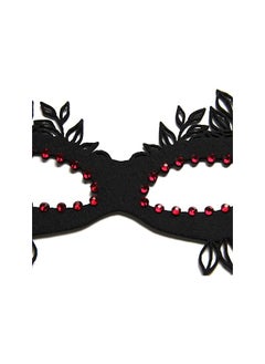 The Bros Women Lace Eye Mask, Masquerade Masks Mysterious Lace Face Mask, Masquerade Eyemask for Halloween Carnival Party Costume Ball, Black  - Image 5