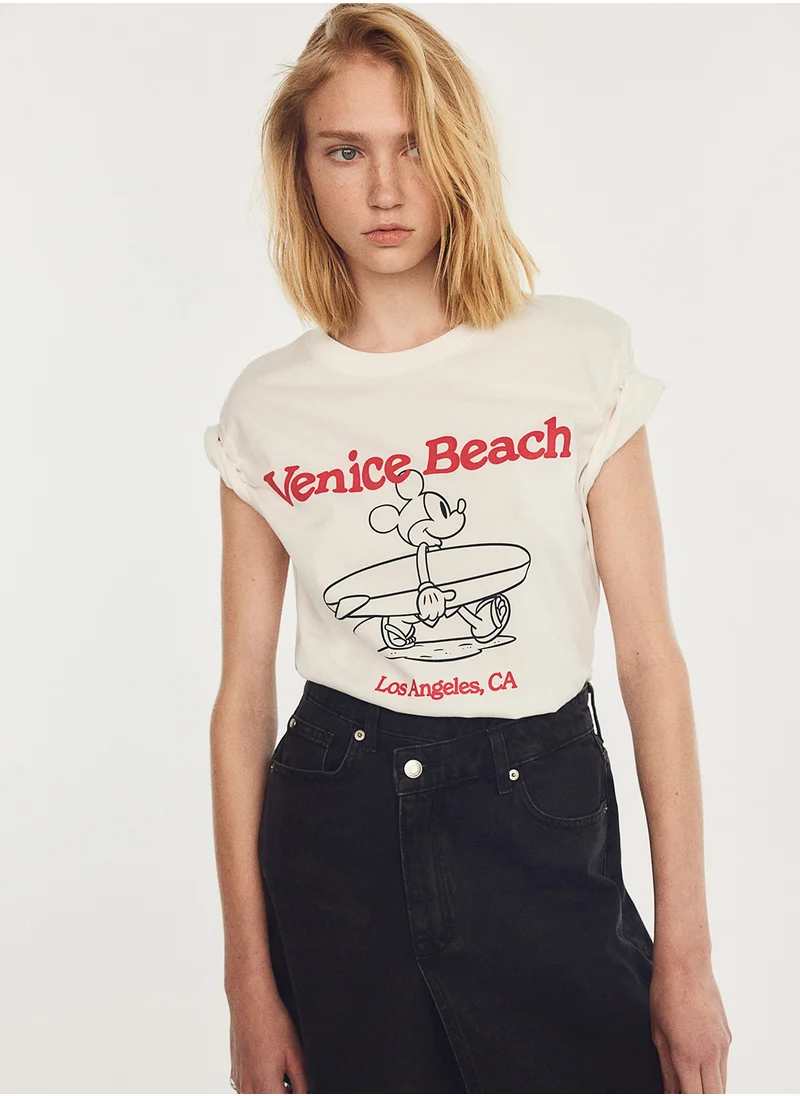 H&M T-Shirt With A Motif