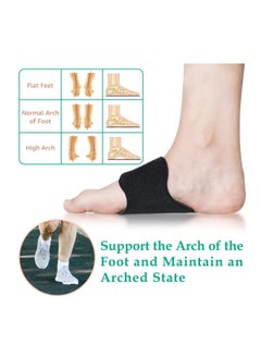 Adjustable Velcro Arch Support Sleeves - Orthotic Compression Braces for Plantar Fasciitis, Flat Feet & High Arch Pain Relief, Unisex Medical Foot Wrap - pzsku/Z0FF46464012605D7CED0Z/45/_/1697870137/f102418f-986f-41cf-8791-dd6ae9be4c2c