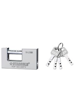 Stargold 100MM Rectangular Pad Lock  - Image 1