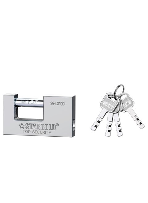 100MM Rectangular Pad Lock