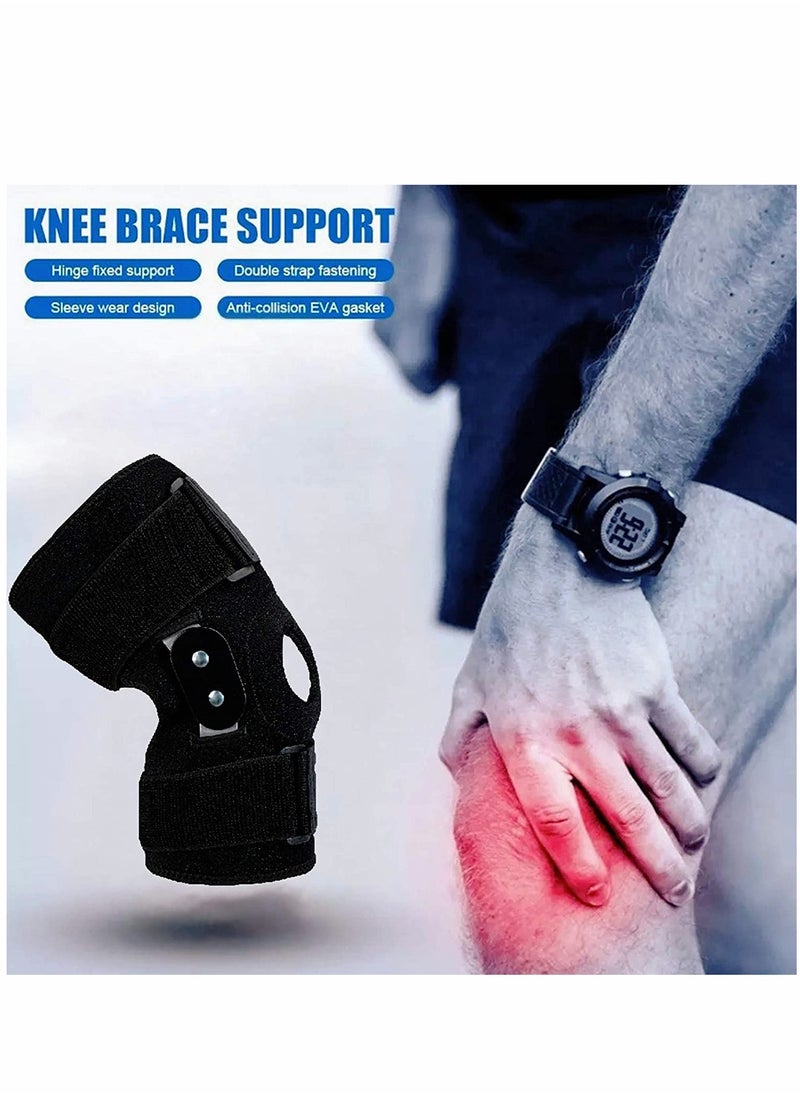 KASTWAVE - Decompression Knee Brace, with Side Stabilizers, for Pain Relief, Adjustable Compression Band, Suitable for Men and Women - Image 1