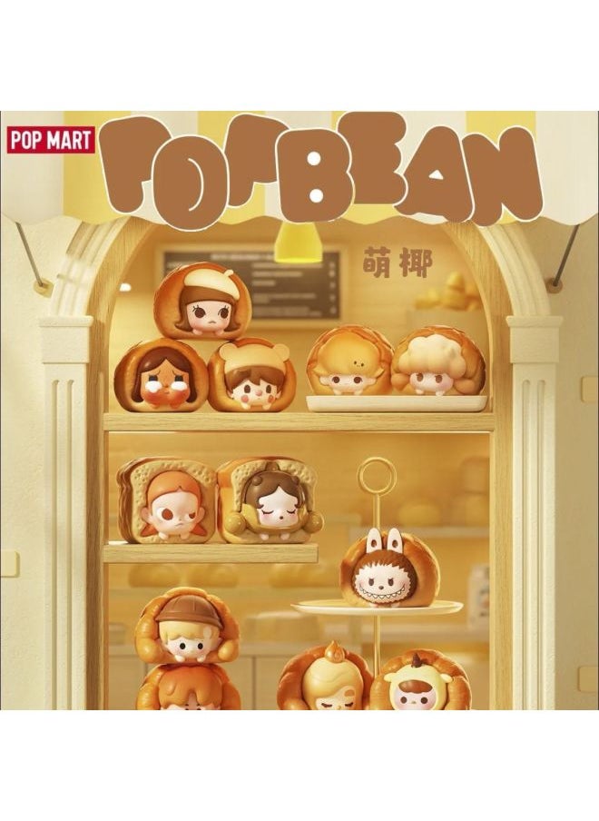 Pop Mart Pop Bean Baked Bread Series Cute Particle Trendy Toy Figurine DIY Display Piece Collectible Adult Toys-Color:Labu  - Image 2