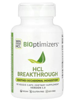 BiOptimizers HCL Breakthrough 90 Veggie Caps 