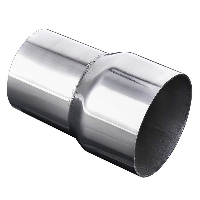 EVIL ENERGY Exhaust Adapter Reducer ID 2 Inch to OD 3 Inch Pipe Connector 304 Stainless Steel Exhaust Coupler 2 ID to 3 OD