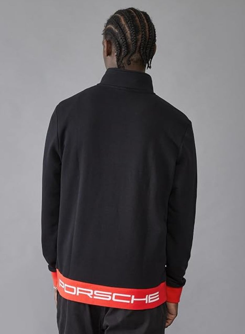 Porsche Motorsport 1/4 Zip Sweater - Image 2