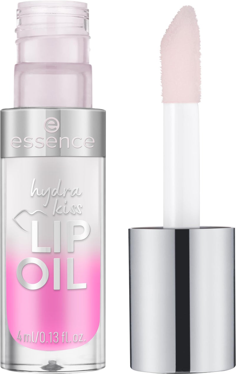 essence | Hydra Kiss Lip Oil | Vegan & Cruelty Free (01 | Kiss From A Rose) - Image 1