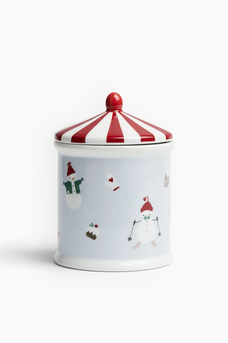 H&M Porcelain jar