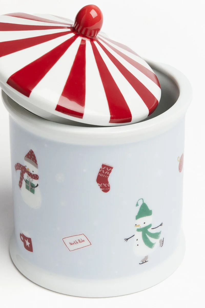H&M Porcelain jar