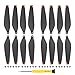 HeiyRC 16Pcs Mini 4 ProMini 3 Pro PropellersFor DJI Mini 4 ProMini 3 Pro Accessories QuickRelease Replacement Blades Props Wings Not compatible with DJI Mini 3 - Image 3