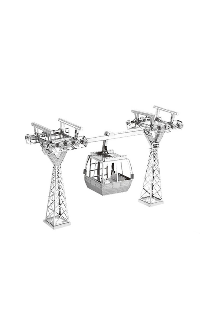 erorex cable car cable car 3D Metal Puzzle model kits DIY Laser Cut Puzzles Jigsaw Toy For Children
