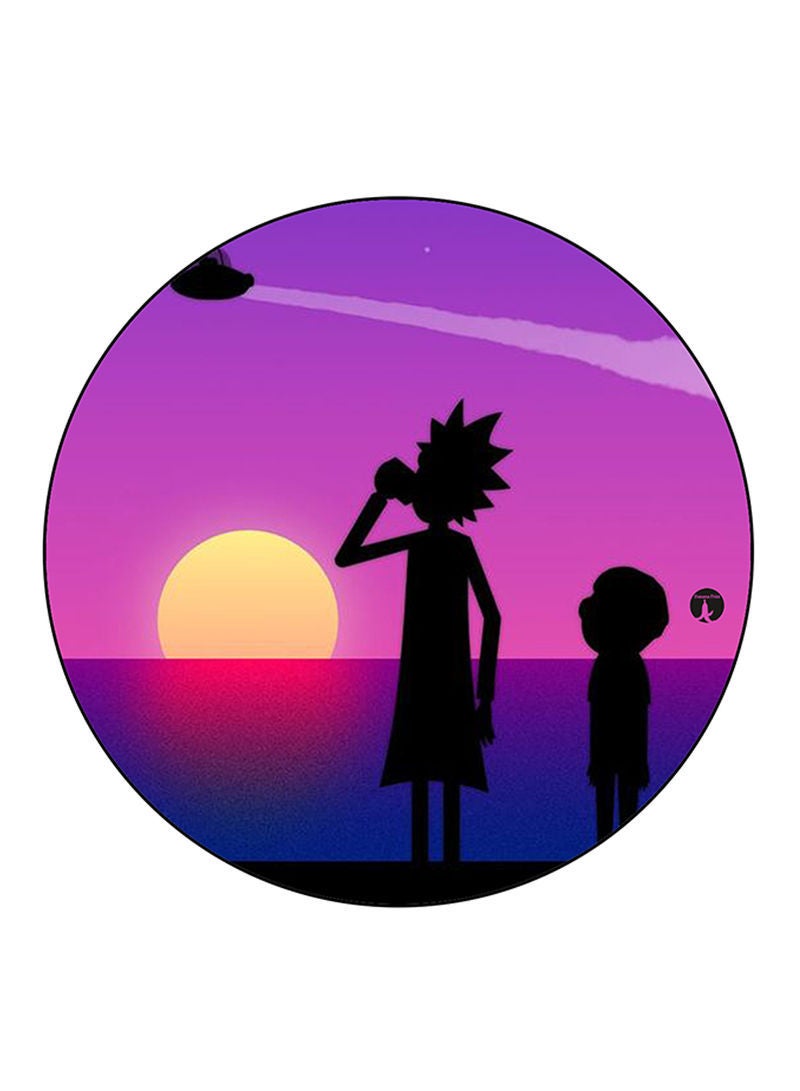 RKN Rick And Morty Printed Mouse Pad Multicolour
