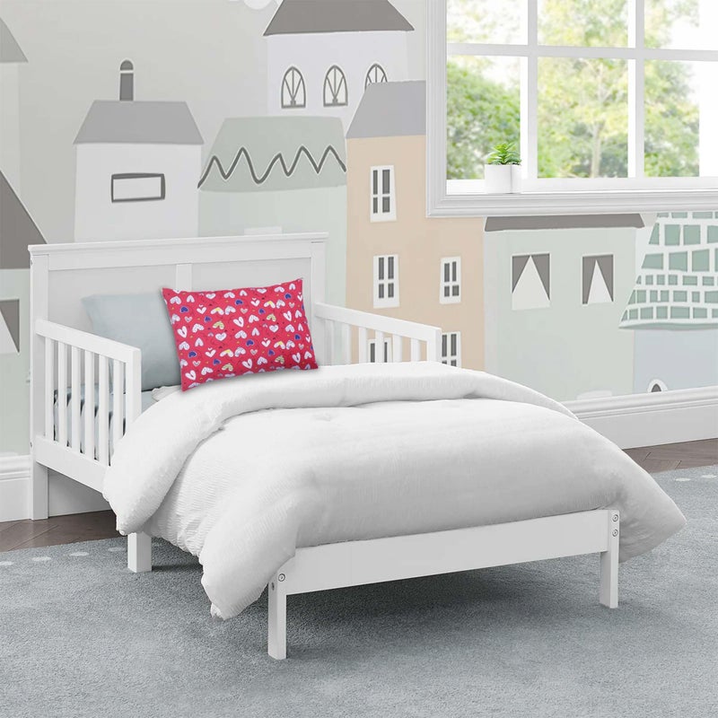 KRADYL KROFT Toddler Pillow with 100% Cotton Removable Cover - 20 X 15 Inches | Children Pillows | Baby Pillows - Heart Story - Image 3