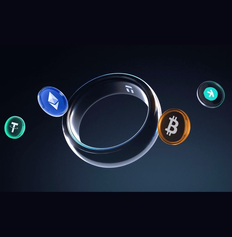 تانجم محفظة العملات المشفرة الصلبة خاتم تانجم (Tangem Ring) | يتضمن بطاقتي تانجم بتقنية NFC + حزمة CryptoKIT المميزة | الموزع الرسمي في دول مجلس التعاون الخليجي، معيار الأمان EAL6+، يدعم تقنية NFC، سيراميك زركونيا بمعيار IP68، لا يحتاج إلى بطارية، لنظامي iOS/Android - Image 4