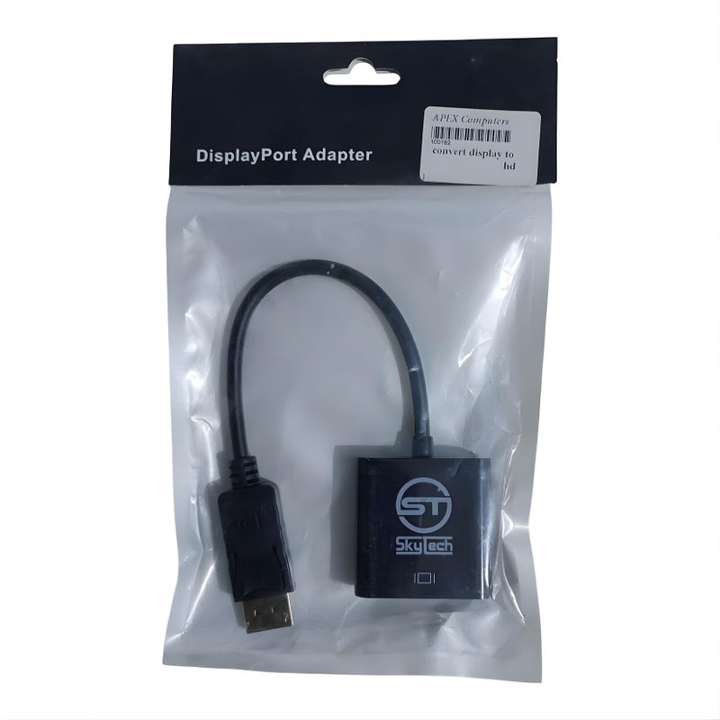 DisplayPort Adapter- DP To HDMI | Black - 20CM - Image 2
