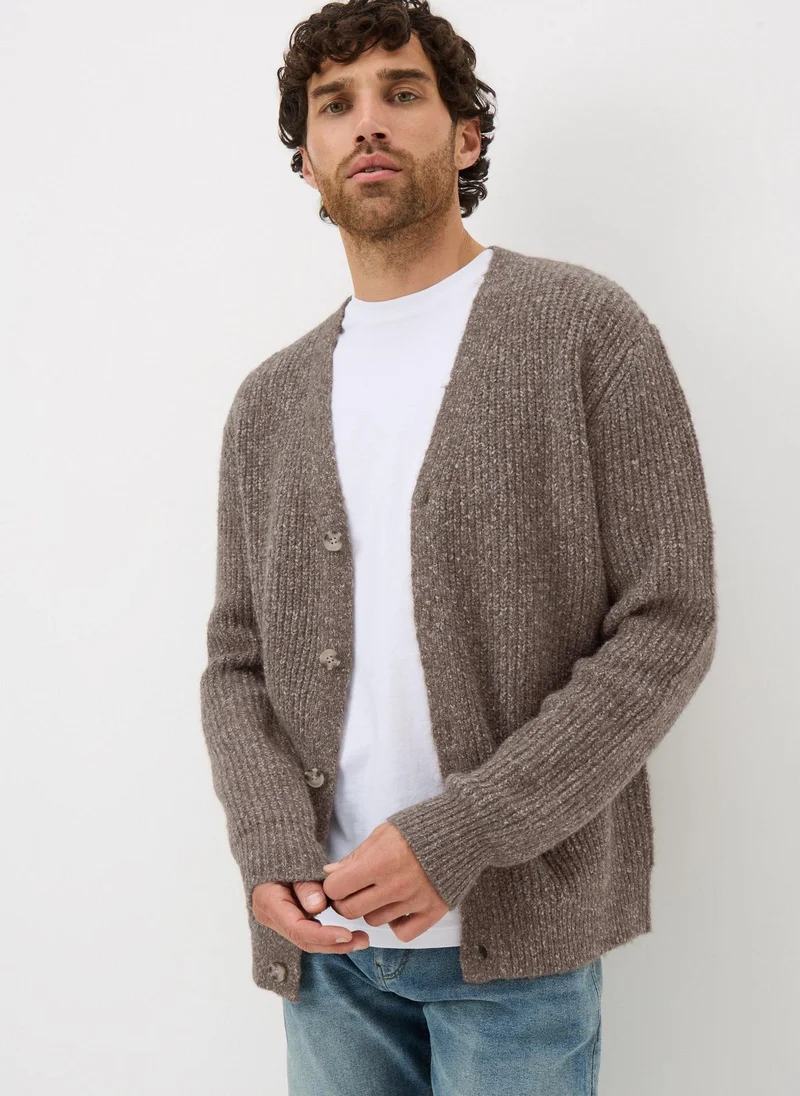 Matalan Brown Button Cardigan