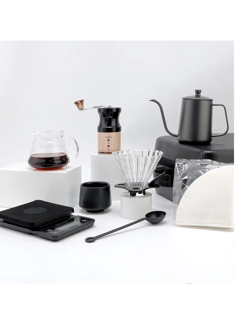 TEKTIK - V60 Set 12 Piece Coffee Drip Set With Tool Case - Image 1