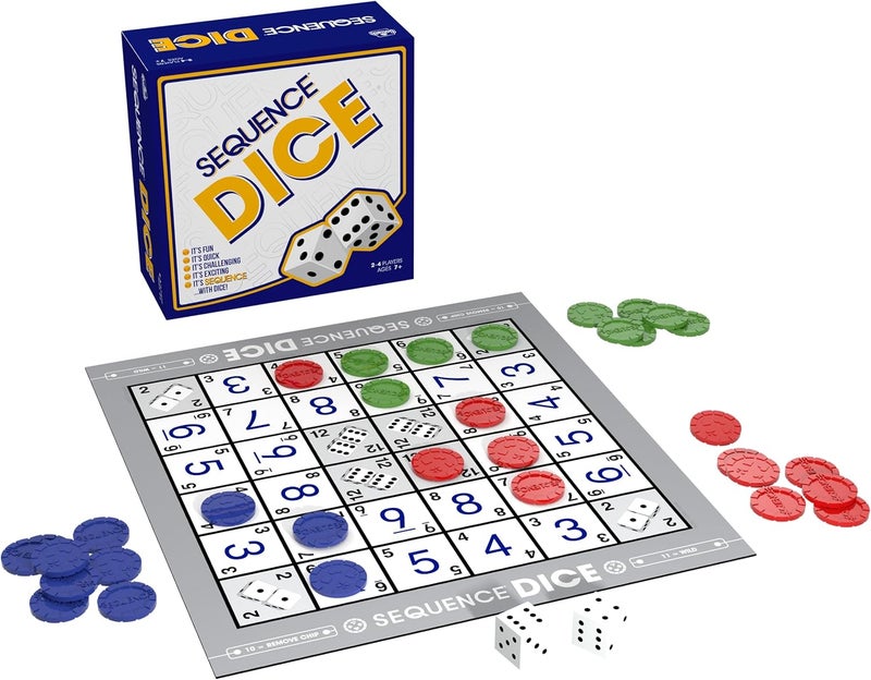 Jax SEQUENCE Dice by - An Exciting Game of Strategy , Other - Image 2