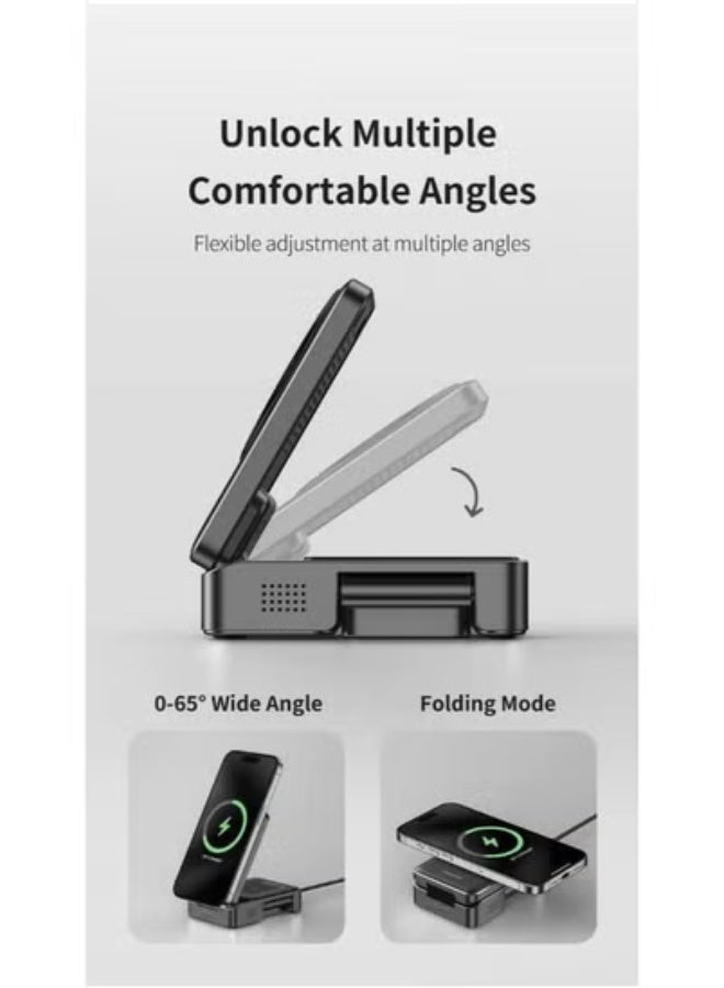 MAXCO 3 in 1 magnatic chargwr MW13 - Image 4