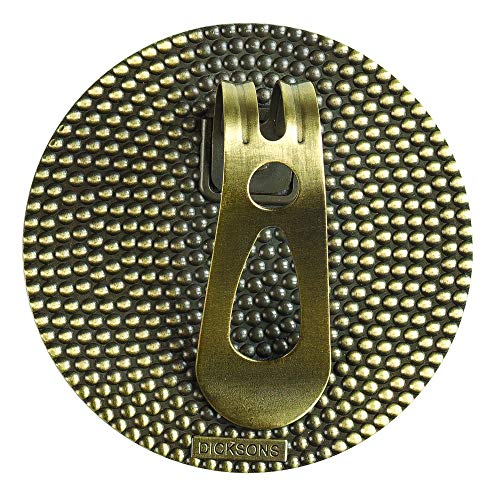 Dicksons Man of God Prayer Bronze Tone 2 inch Zinc Alloy Metal Automotive Visor Clip - Image 3