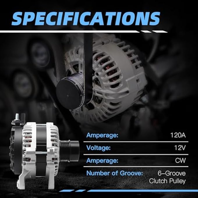 HLBTK 23100-5RA2B Alternator Fits for Nissan Verse - Image 4