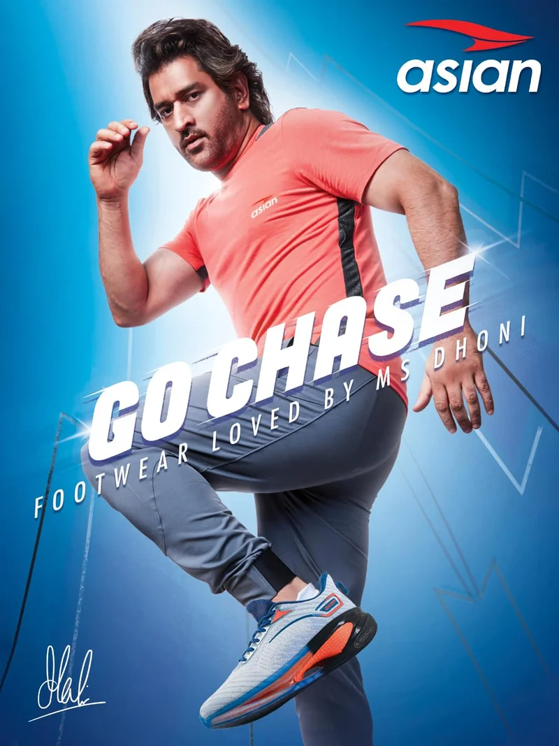 أسيان Ocean Blue Running Shoes for Men