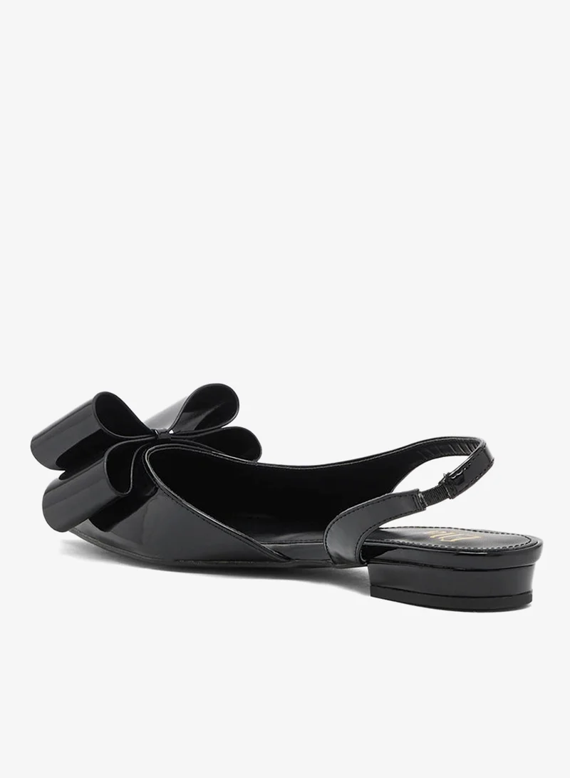 ELLA Slingback Ballerina With Bow