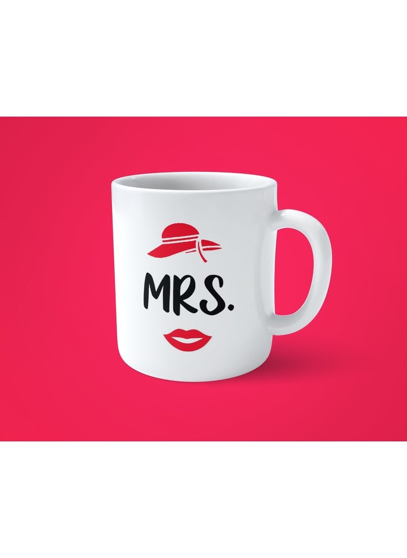 Hesaplısı Burada Cheapest Price is Here Mr & Mrs Set of 2 Special Printed Mugs for Lovers and Spouses  - Image 2