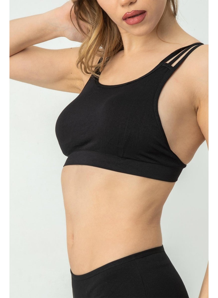 Miorre Doremi Cross Back Strap Padded Sports Bra  - Image 2