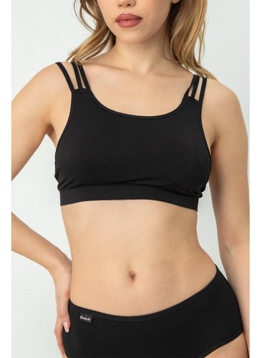 Miorre Doremi Cross Back Strap Padded Sports Bra  - Image 1