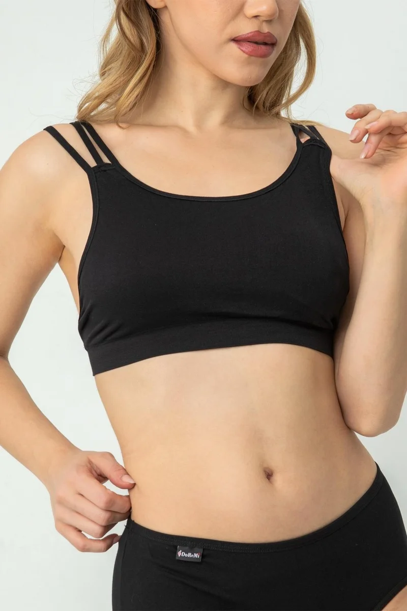 ميور Doremi Cross Back Strap Padded Sports Bra