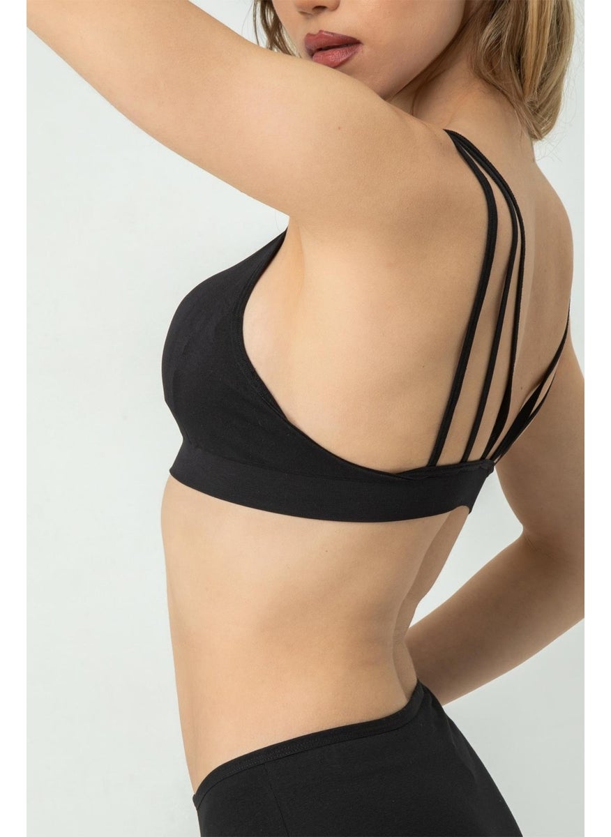 Miorre Doremi Cross Back Strap Padded Sports Bra  - Image 5