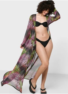 Coconut Cove Animal Printed Beachwear  - Image 4