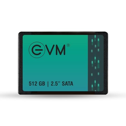 EVM 512GB 2.5 Inch SATA III Internal SSD | Up to 550MB/s Read 500MB/s Write | High Speed Storage for Laptop Desktop | 5 Year Warranty (EVM25/512GB) - Image 1