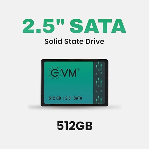 EVM 512GB 2.5 Inch SATA III Internal SSD | Up to 550MB/s Read 500MB/s Write | High Speed Storage for Laptop Desktop | 5 Year Warranty (EVM25/512GB) - Image 2