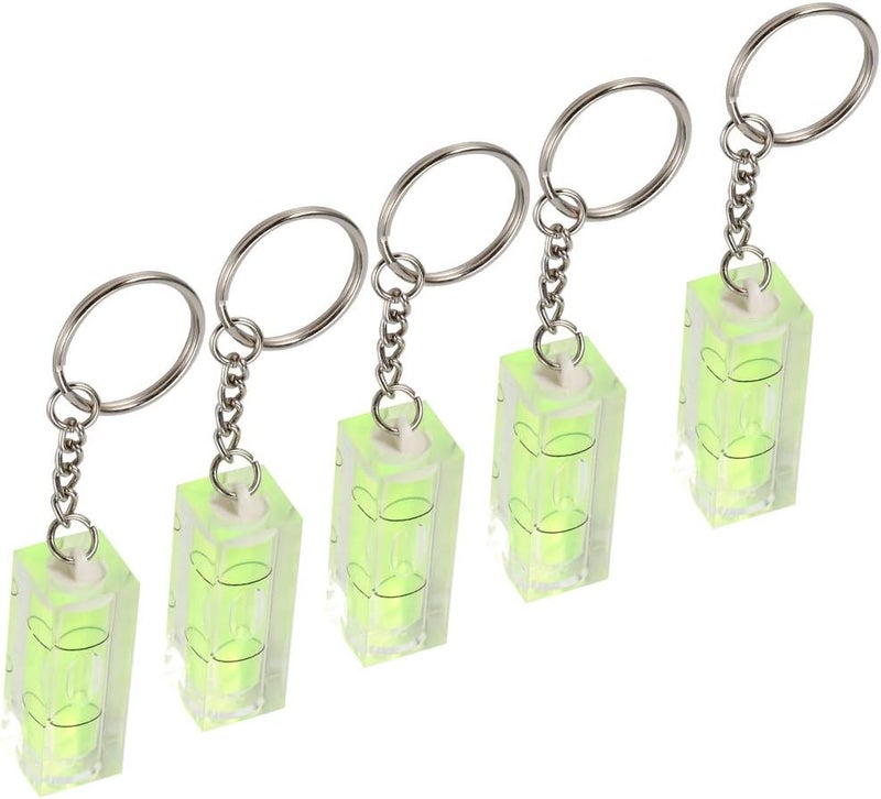 Bubble Level Tool Set, 1.6 x 0.6 x 0.6 inches, 5 Pack, Black, for Picture Frames, Tripods, Furniture - Image 2