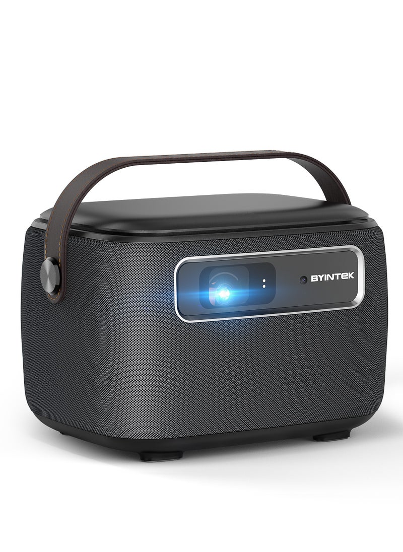 BYINTEK - BYINTEK R20 MAX Auto-focus Smart Portable Projector, Android Wireless Chargeable Projector, Support 4K, 300 Inch Picture, Support Arabic - Image 1